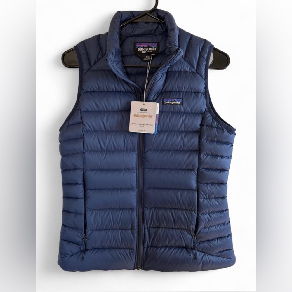 Patagonia Navy Quilted Vest